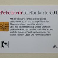 PD 1 aus 1992, leer (Kennung PD 1.92), "Telekarte"