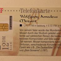 PD 10 aus 1999, leer (Kennung PD 10.99), "Wolfgang Amadeus Mozart"