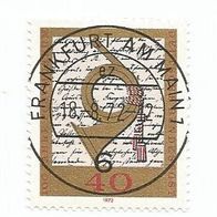 Briefmarke BRD:1972 - 40 Pfennig - Michel Nr. 739