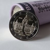 2 Euro Gedenkmünze 2016 -"Sachsen", Dresdner Zwinger, Ausgabe G