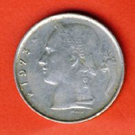 Belgien 1 Franc 1973 Belgie