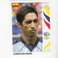 Panini Fussball WM 2006 Christian Mora Ecuador Nr 76