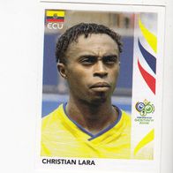 Panini Fussball WM 2006 Christian Lara Ecuador Nr 83