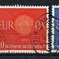2013 - BRD Briefmarken Michel 337 - 339 gestempelt Jahrgang 1960