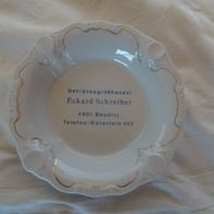 Aschenbecher , Getränkegroßhandel Eckard Schreiber , gestempelt