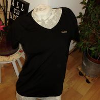Reebok Shirt schwarz V-Ausschnitt Gr M wie neu