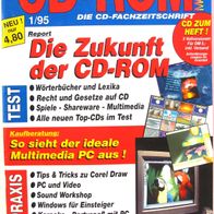 CD ROM Magazin - Nr. 1 / Januar 1995 - ohne CD - gut erhalten