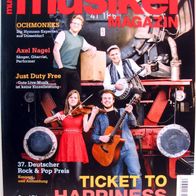 Musiker Magazin - Kulturzeitschrift für Rock & Pop Musiker - Nr. 2/19