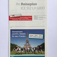 Reiseplan ICE 512 von 2010 (IZB / Zugbegleiter)