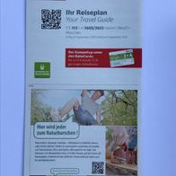 Reiseplan ICE 513 von 2013, 2016 oder 2019 (IZB / Zugbegleiter)