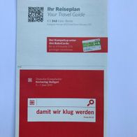 Reiseplan ICE 545 von 2015, 2017 oder 2018 (IZB / Zugbegleiter)