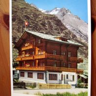Werbekarte Pension Bergfreund Garni, Zermatt