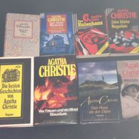 Agatha Christie: Bücherpaket - 5 Bücher + 3 Taschenbücher - aus Sammlungsauflösung