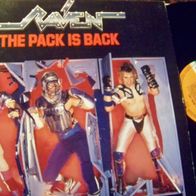 Raven - The pack is back - ´86 Atlantic Lp - Topzustand !
