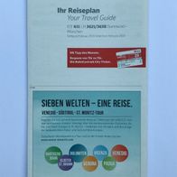 Reiseplan ICE 611 von 2013, 2014, 2017 oder 2018 (IZB / Zugbegleiter)