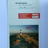 Reiseplan ICE 615 von 2012 oder 2015 (IZB / Zugbegleiter)