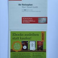 Reiseplan ICE 656 von 2012 oder 2013 (IZB / Zugbegleiter)