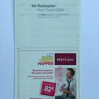 Reiseplan ICE 1552 von 2011 (IZB / Zugbegleiter)