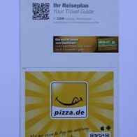 Reiseplan IC 2250 von 2014 oder 2015 (IZB / Zugbegleiter)