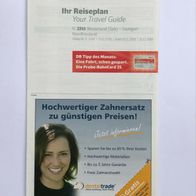 Reiseplan IC 2311 von 2010 oder 2011 (IZB / Zugbegleiter)