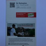 Reiseplan IC 2320 von 2015 (IZB / Zugbegleiter)