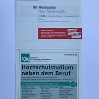 Reiseplan IC 2355 von 2011 oder 2013 (IZB / Zugbegleiter)