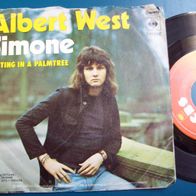 7" Albert West - Simone -Singel 45er(D)
