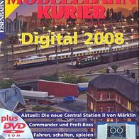 Modellbahn Kurier 28 - Digital 2008 mit DVD