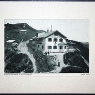 Kaisergebirge Stripsenjoch-Hütte Photo ca.1900 Foto Berge Antik Photographie