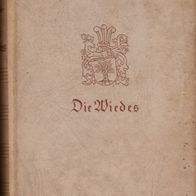 Buch - Gustav Schröer - Die Wiedes (1940)