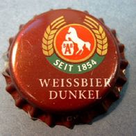 Allersheimer Weissbier Dunkel 2013 Fehldruck Kronkorken Bier Brauerei neu + unbenutzt