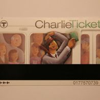 MBTA (Massachusetts Bay Transp.): CharlieTicket (Fahrschein aus Boston, USA)
