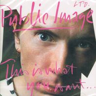 Public Image LTD - This is what you want this is what you get * *NEU + OVP * * Rock