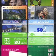 Konvolut EUROPA - Schöner kleiner Telefonkartenposten (10 verschiedene Karten)