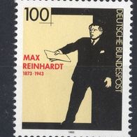 BUND BRD Deutschland 1993 Michelnummer 1703 postfrisch Max Reinhardt