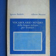 Vocabolario Minimo Della Lingua Italiana Per Stranieri