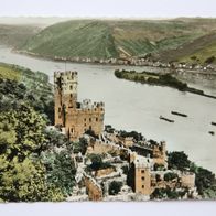 Ansichtskarte von der Burg Sooneck am Rhein (1961)