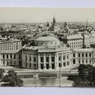 Ansichtskarte (s/ w) von Wien: Burgtheater