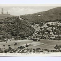 Ansichtskarte (s/ w) von Falkenstein mit Großem Feldberg, 1952 (Cekade Feld 06)