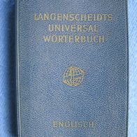 Langenscheidts Universal - Wörterbuch Englisch - Deutsch / Deutsch - Englisch -