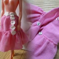 Barbie Rock Druckknöpfe für Barbie Puppe Midge Francie Petra Clone Kleidung
