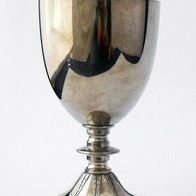 Becher Etains du Manoir Prunk vintage 15cm Ø 8,5cm 292,7 Gramm Pewter goblet cup