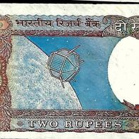 Geldschein aus Indien - 2 Rupees
