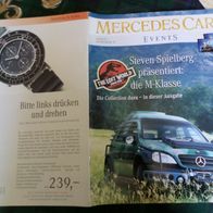 Mercedes Card Event Journal August / September 1997 Prospekt Zeitschrift Sammler