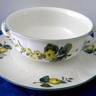 Villeroy & Boch V + B Jamaica Suppentasse + Untertasse / Unterteller