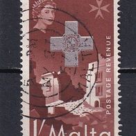 Malta, 1957, Georgs-Kreuz, 1 Briefm., gest.