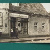 Barsinghausen: Schuh-Geschäft Hermann Wassmann, Foto-Ak um 1925