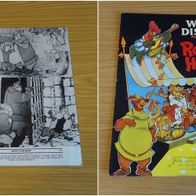 Walt Disney - Robin Hooh - Neuer Film-Kurier Programmheft Nr. 124/125 - Dez 1974