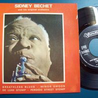 7" Sidney Bechet - Breathless Blues EP -Singel 45er(C)