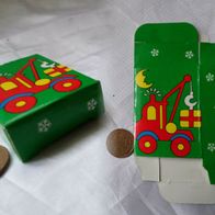 Kleine Geschenkbox Weihnachten Schachtel Streichholzschachtel Größe 5x3,5x1,5